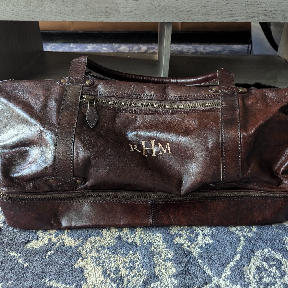 Leather Duffel